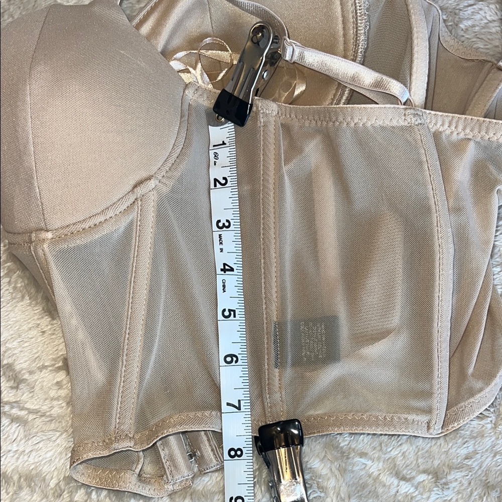 Say What? Tan Structured Bra Intimates       Size‎ Large - Picture 8 of 9